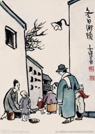 冬日街头