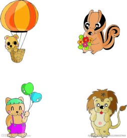 动物 卡通动物 动物大