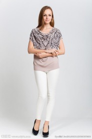 淘宝女装 真丝 短袖