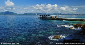 海南三亚蜈支洲岛冬季