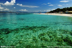 海南三亚蜈支洲岛海滨
