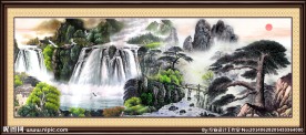 国画山水