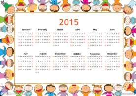 2015年日历