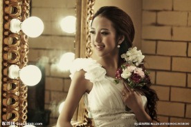 个性婚纱照 婚纱照