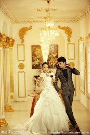 个性婚纱照 婚纱照