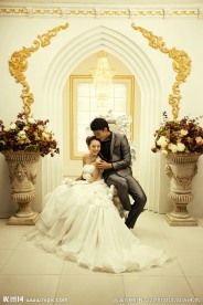 个性婚纱照 婚纱照