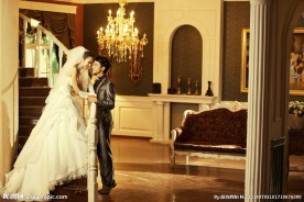 个性婚纱照 婚纱照