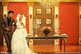 个性婚纱照 婚纱照