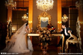 个性婚纱照 婚纱照