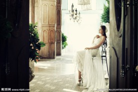 个性婚纱照 婚纱照