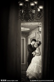 个性婚纱照 婚纱照