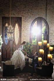 个性婚纱照 婚纱照