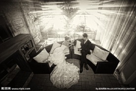 个性婚纱照 婚纱照