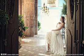 个性婚纱照 婚纱照