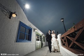 个性婚纱照 婚纱照