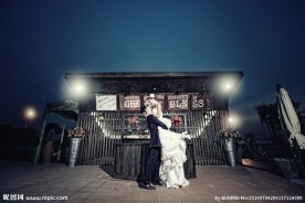 个性婚纱照 婚纱照