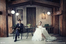 个性婚纱照 婚纱照