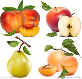 桃子 苹果 鸭梨