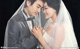 个性婚纱照 婚纱照
