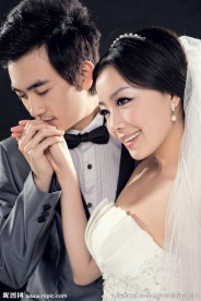 个性婚纱照 婚纱照