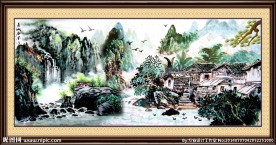 国画山水