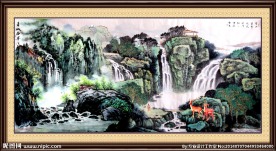 国画山水