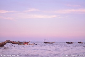 海和船
