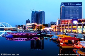 北戴河夜景