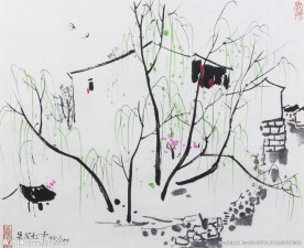 春 国画
