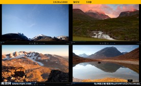 高清延时风光素材