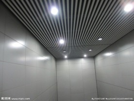 上海地铁站 铝装饰