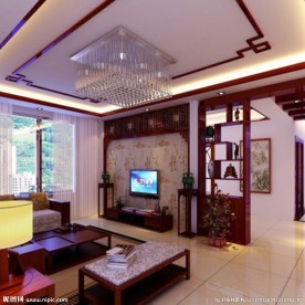 新中式效果图源文件模