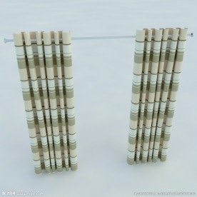 窗帘 优美窗帘模型