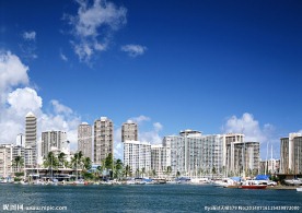 城市海边