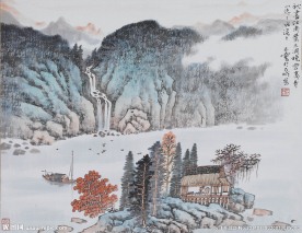 青山隐隐水迢迢