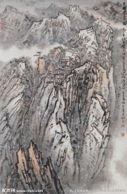 玉屏雪霁图