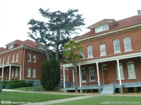 旧金山小别墅区