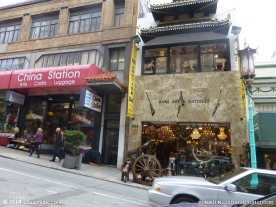 旧金山的唐人街