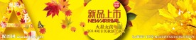 女鞋通栏海报
