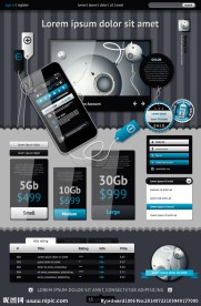 网站设计网页模板