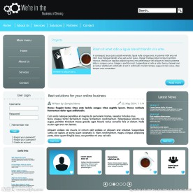 网站设计网页模板