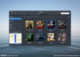dark itunes界面设计