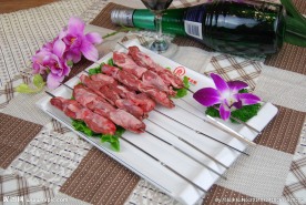 炭烤油边