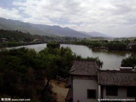 丽江 观音峡 湖水