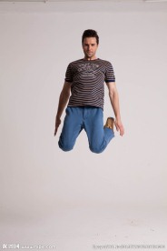 外国男模服装网店拍摄