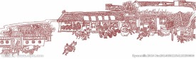 古代街景图