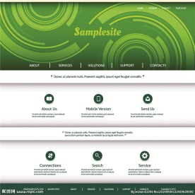 网站模板 网页模板