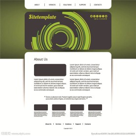 网站模板 网页模板