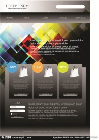 网站模板 网页模板