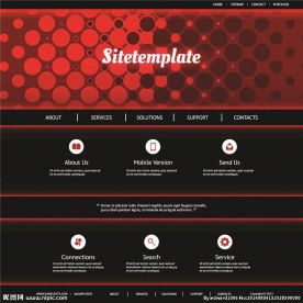 网站模板 网页模板